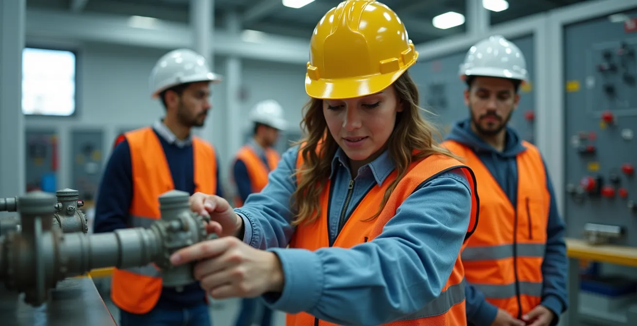 Centre de formation technique en énergies renouvelables avec équipements de simulation