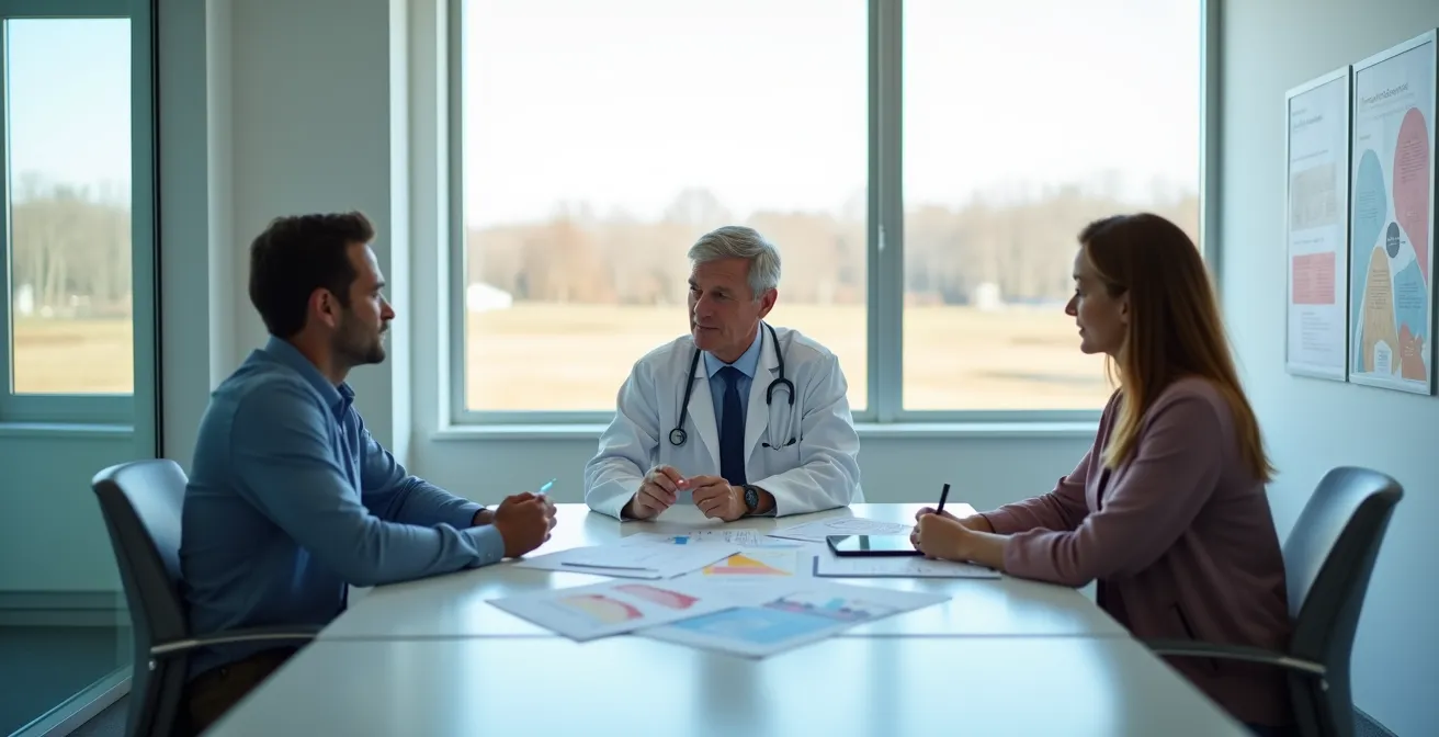 Infirmière candidate en entrevue dans un bureau de CISSS régional au Québec